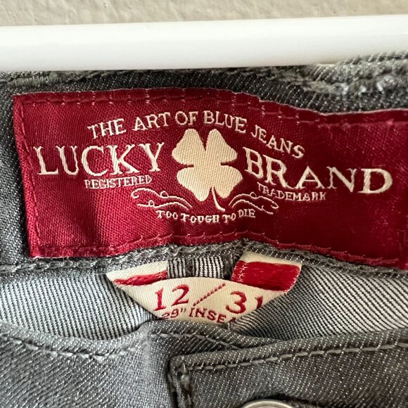 Lucky Brand Charlie Skinny Jeans - Sz 12/31 (NWT) - Picture 4 of 10